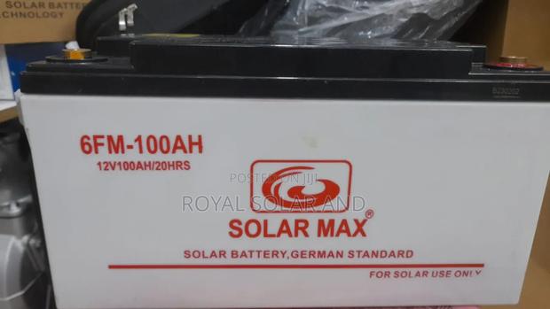 100ah Solarmax Battery 12v Discounted - main view