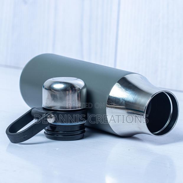 Gray Insulated Thermal Bottle 500ml