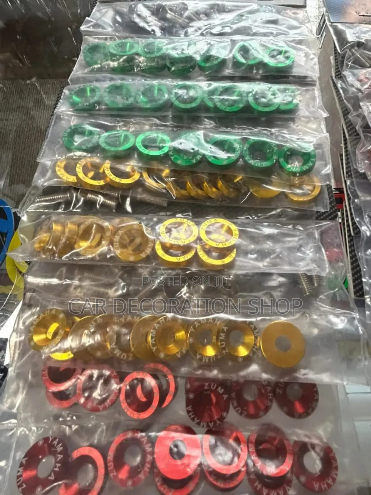 10pc Pack Engine by Dress Up Bolts Fender Washers