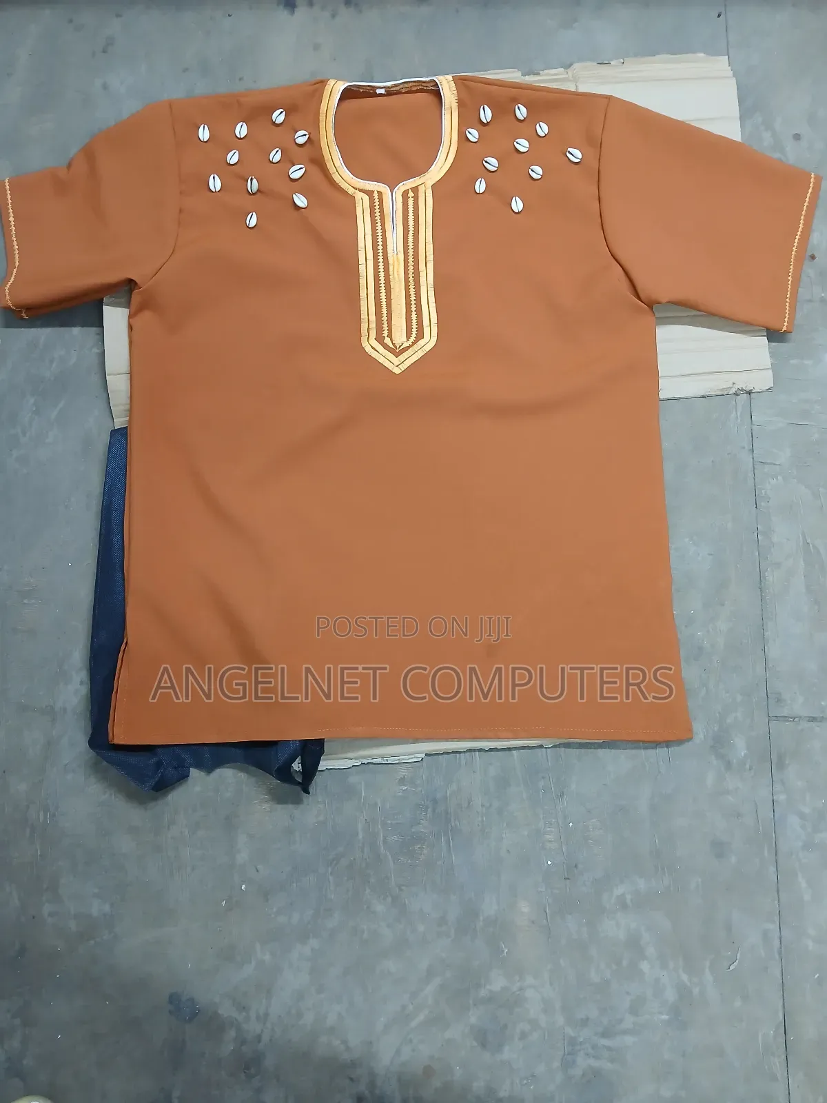 Kikuyu Beaded Shirt