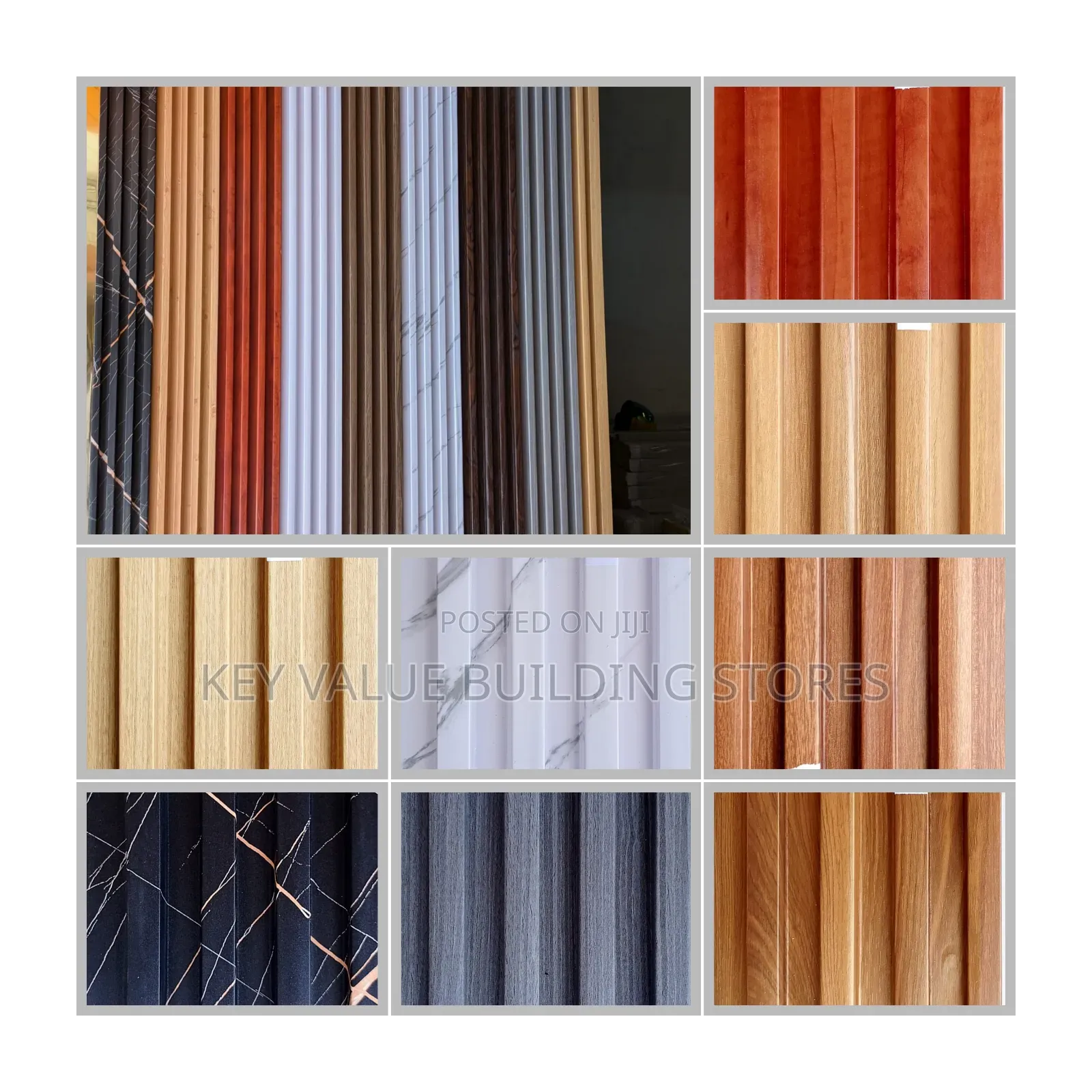 Wpc Flutted Panels 0.16m By 2.8m