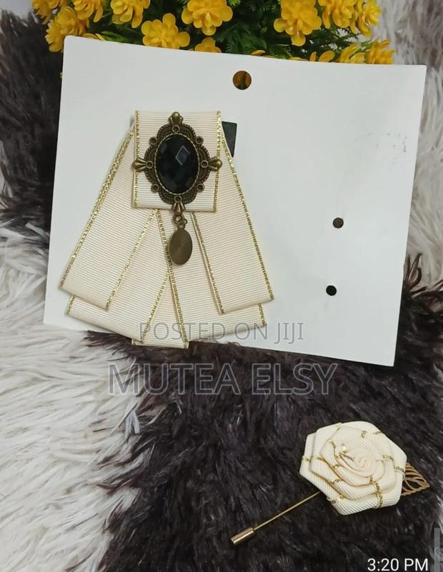 White Off White French Bowtie Sets - thumbnail 2