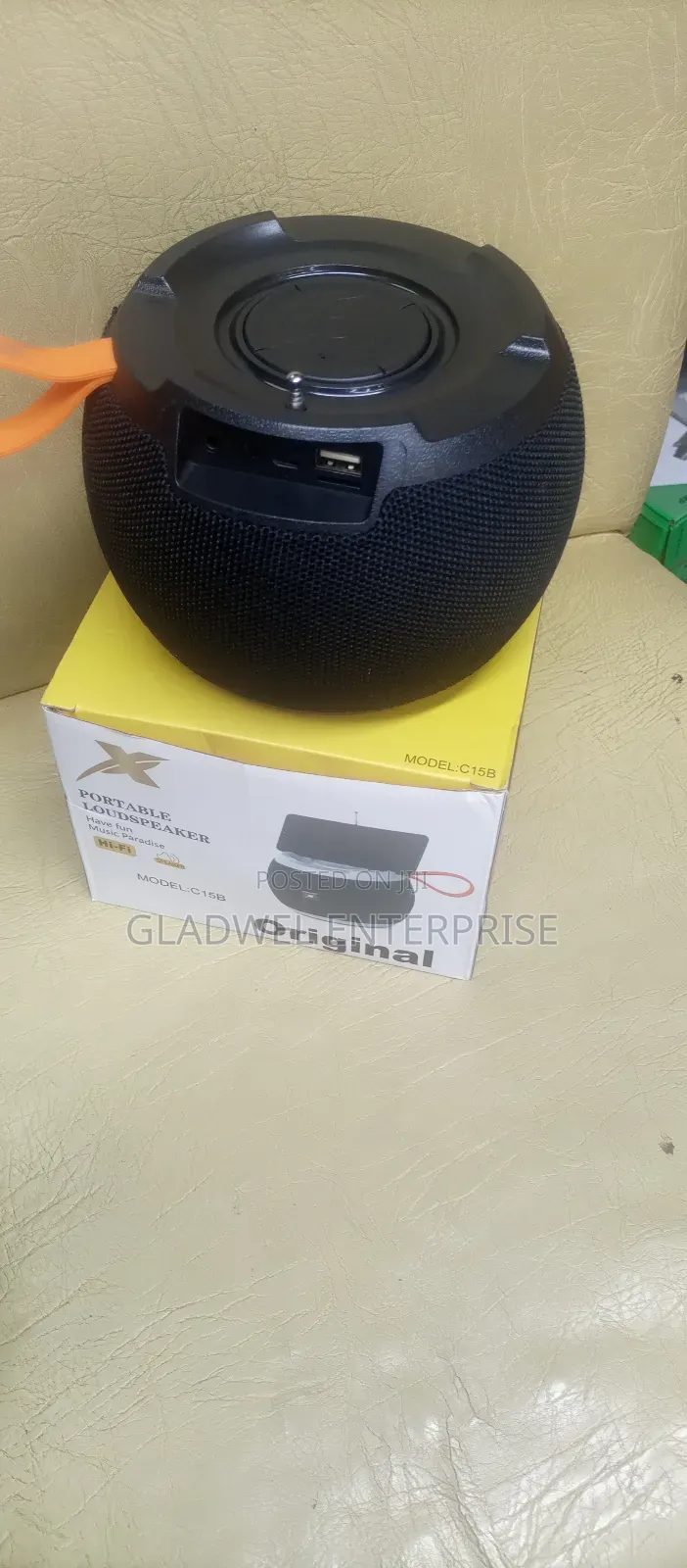 Portable Bluetooth Speaker With Radio