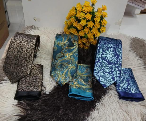 Furschia Blue Executive Tie Sets - thumbnail 3