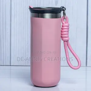 Eish! Pink Travel Tumbler