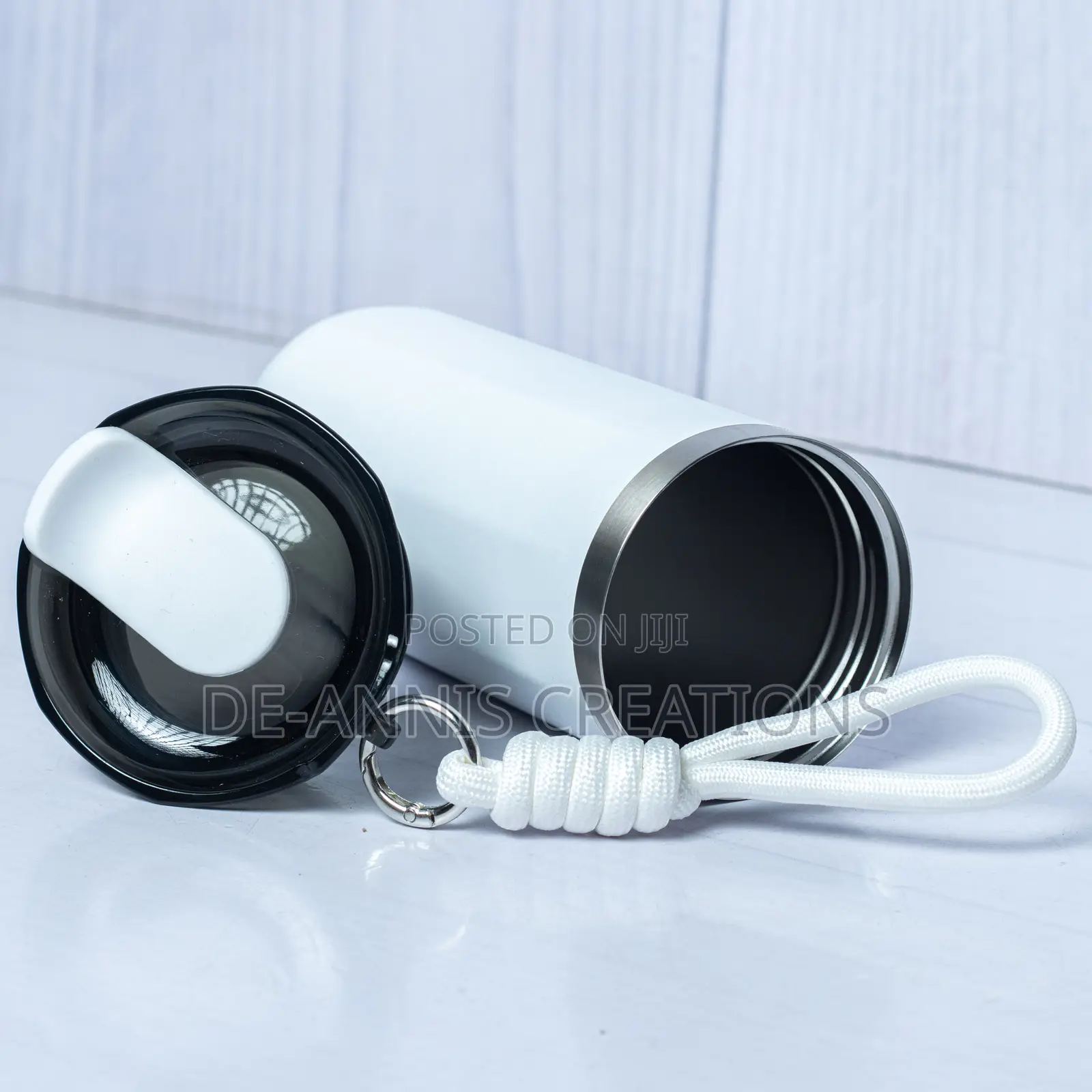 White Travel Mugs