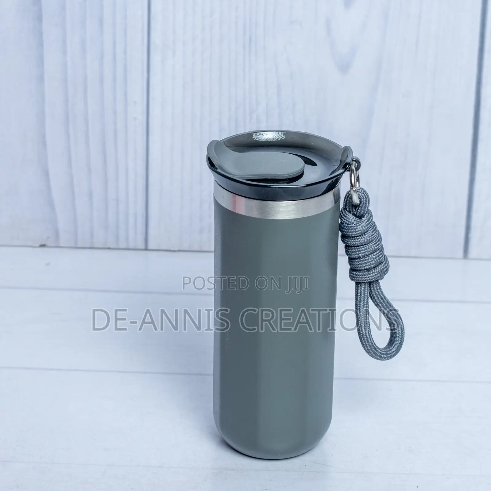 Gray Travel Mug