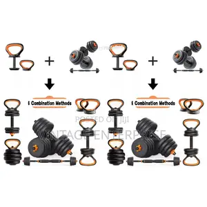 6in1 Adjustable Kettle Bell Weight 30kg