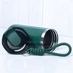 Dark Green Travel Coffee Mug