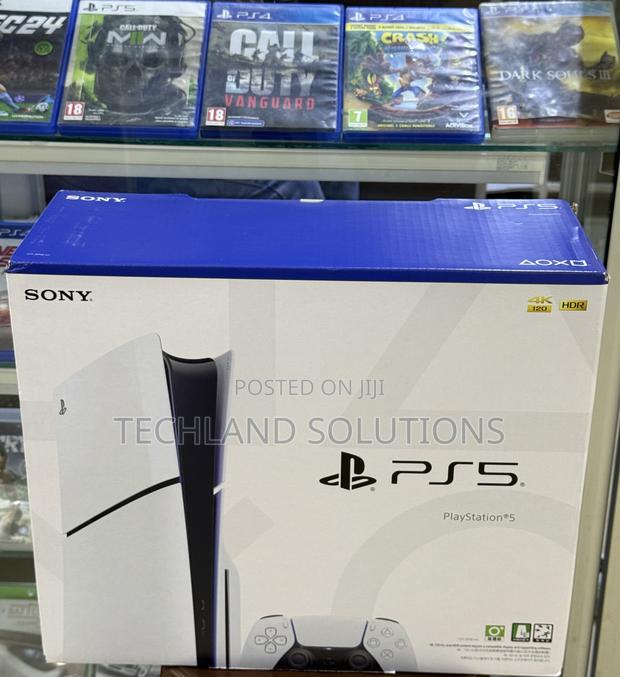 Pristine Ps5 Slim Console - main view