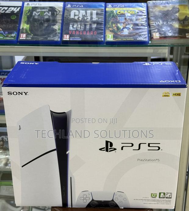 Pristine Ps5 Slim Console - thumbnail 3