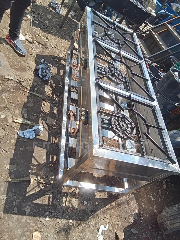 3 Rings Three Burner Stainless - thumbnail 2
