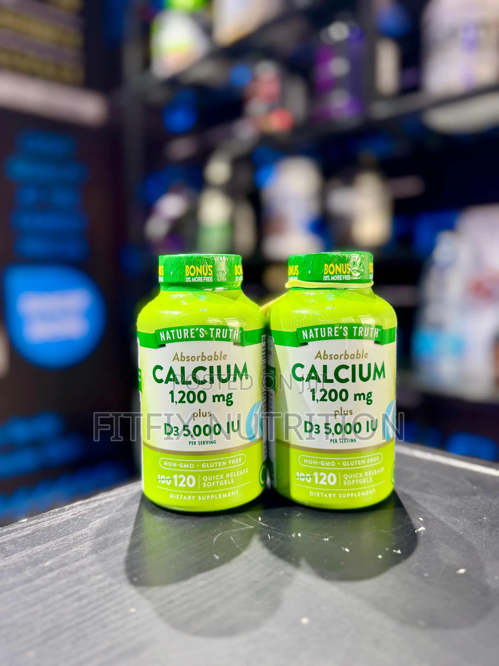 Calcium Softgels 120srv