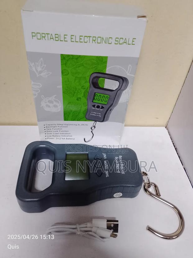 Portable Electronic Scale 50kg Machine/Pocket Scale - thumbnail 2