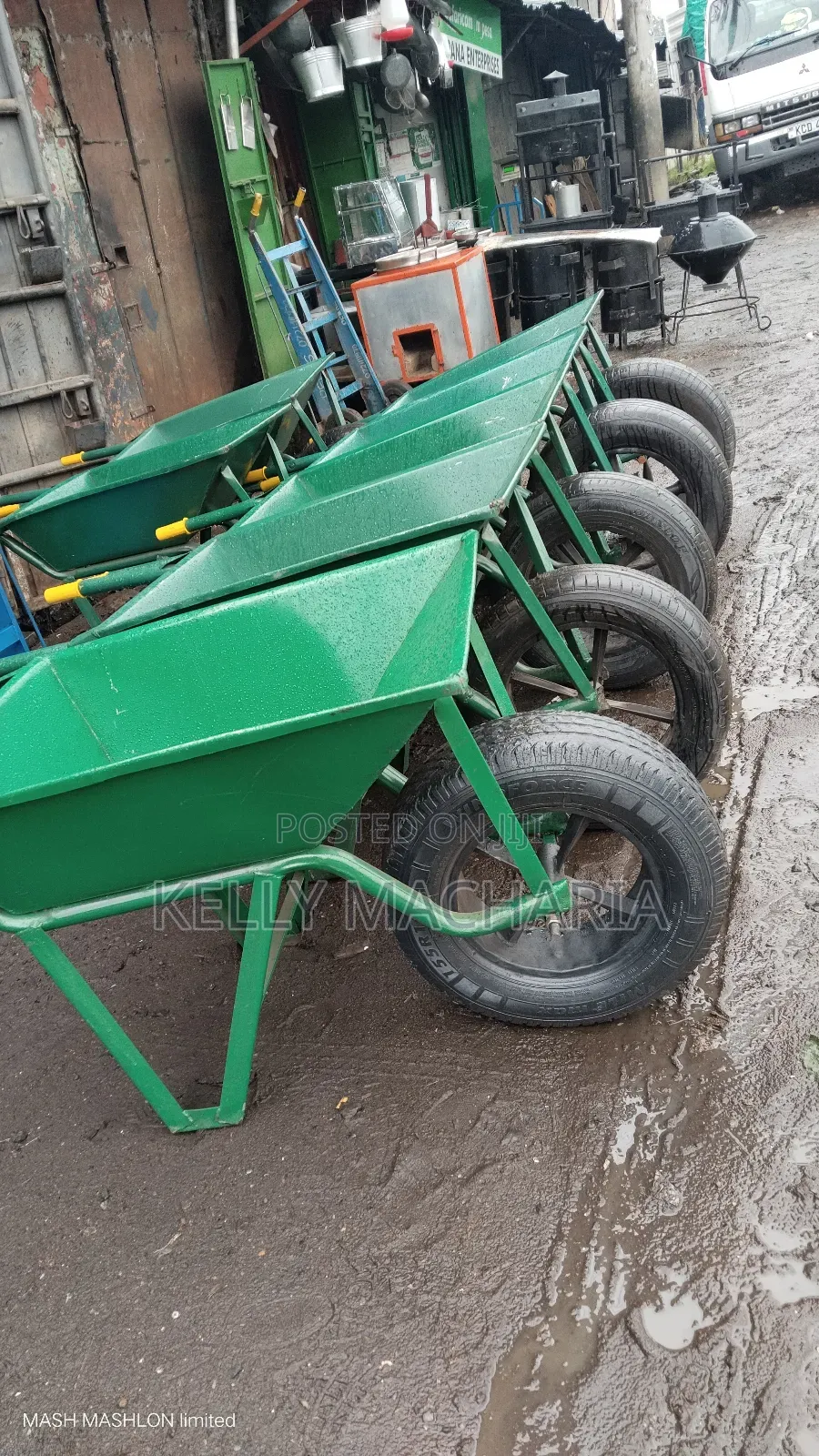 Heavy Duty Wheelbarrow's