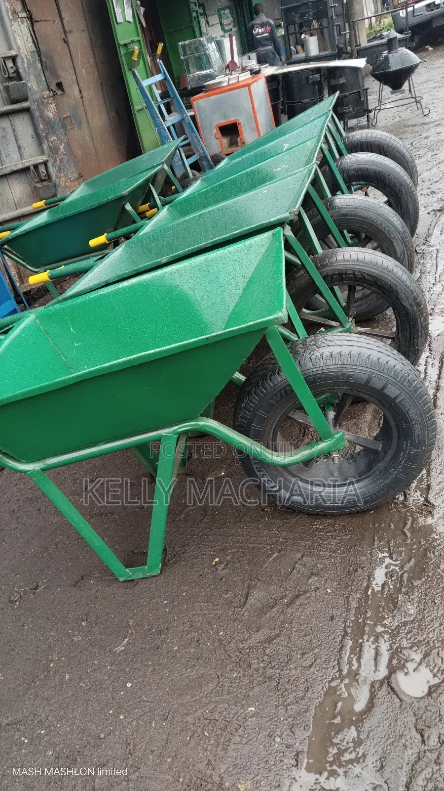Heavy Duty Wheelbarrow's