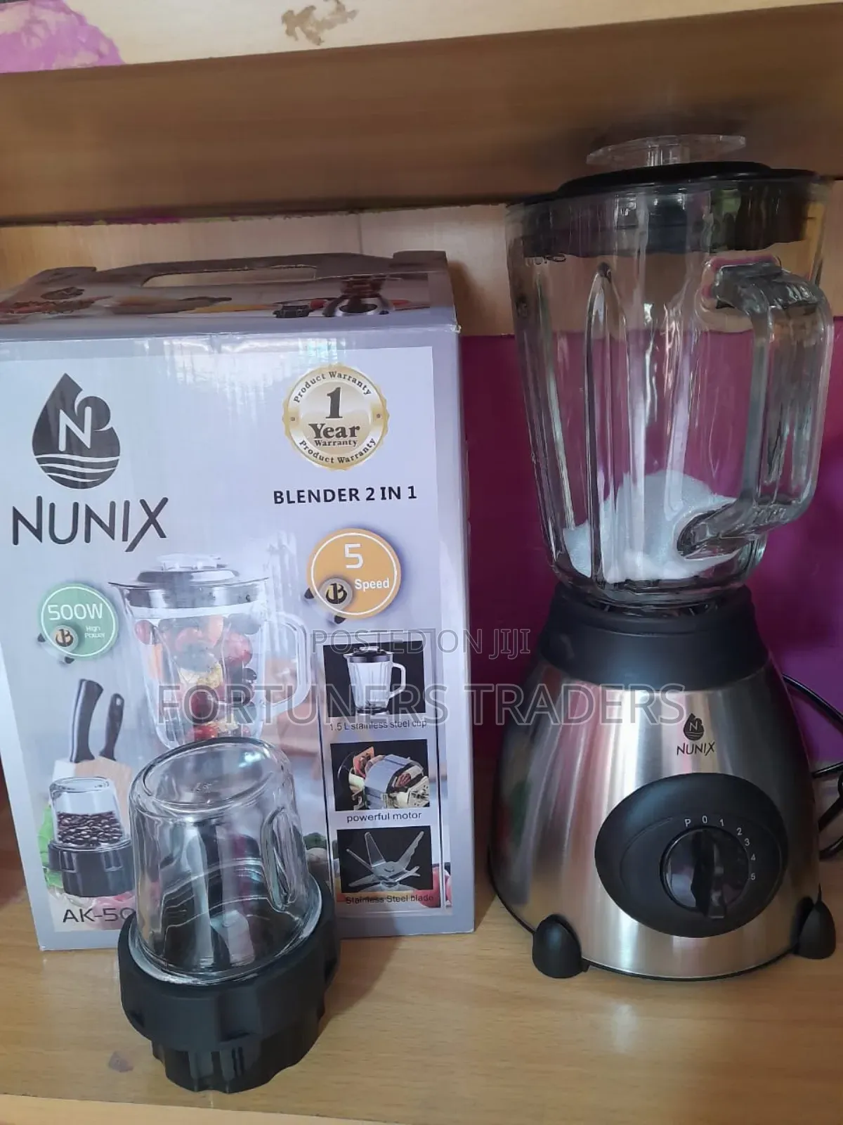 Nunix Ak500 2 in 1 Blender
