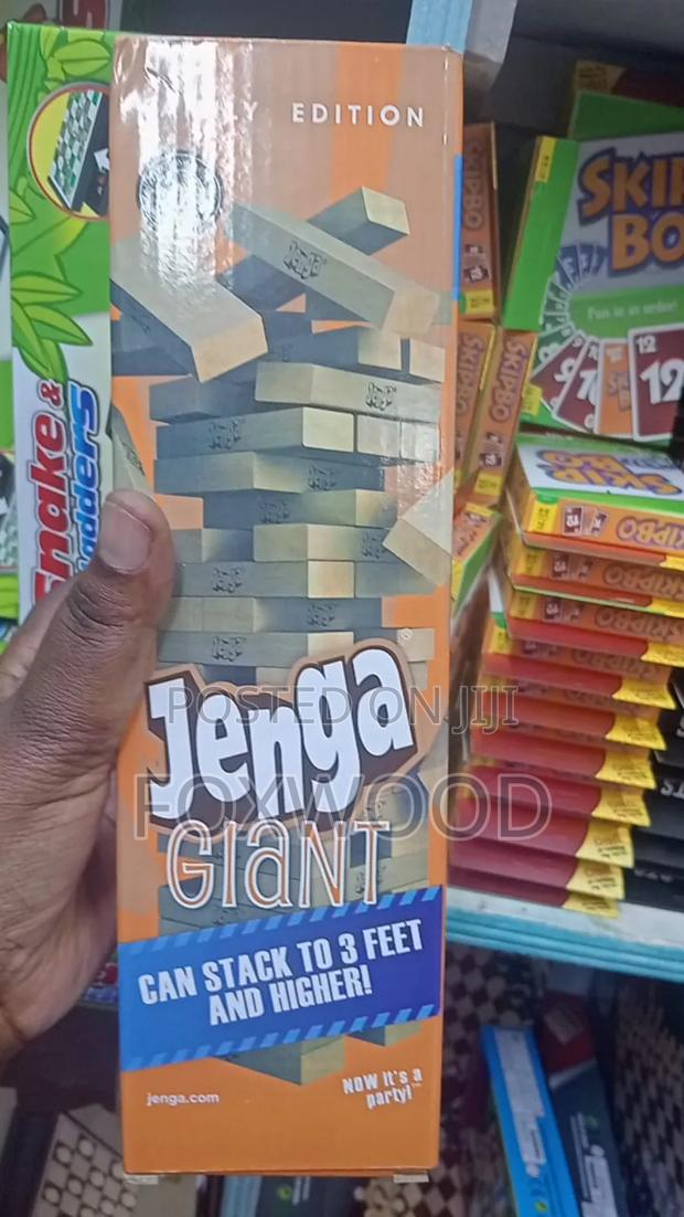 Jenga Giant, a Larger Version of the Classic Jenga Game - thumbnail 2
