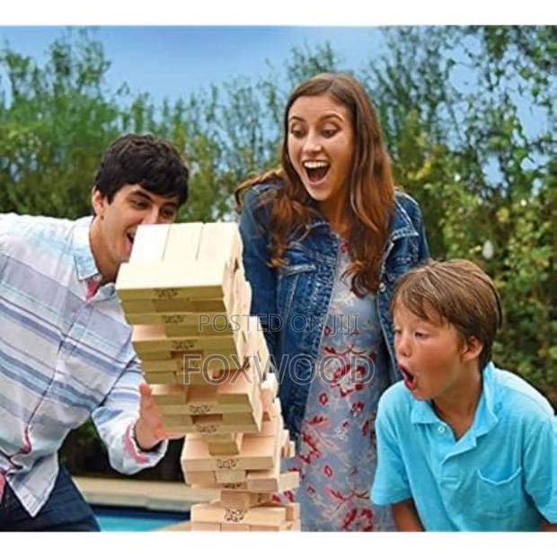 Jenga Giant, a Larger Version of the Classic Jenga Game - thumbnail 6