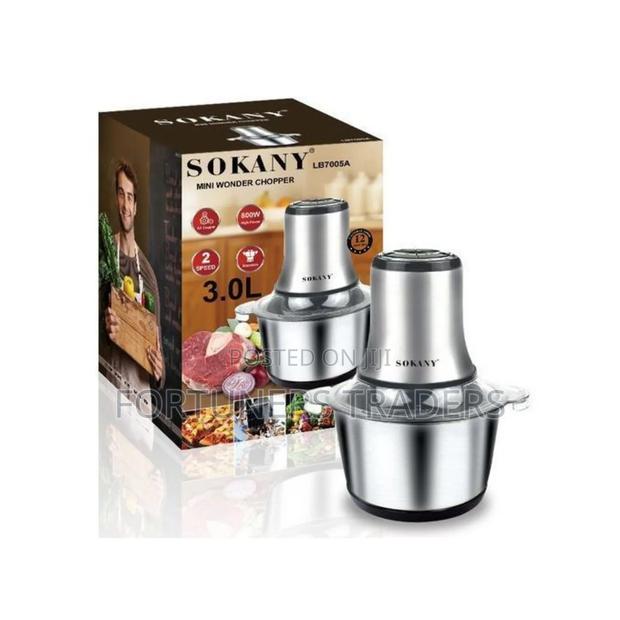 Sokany 3 Litre Electric Food Chopper/Meat Chopping Machine
