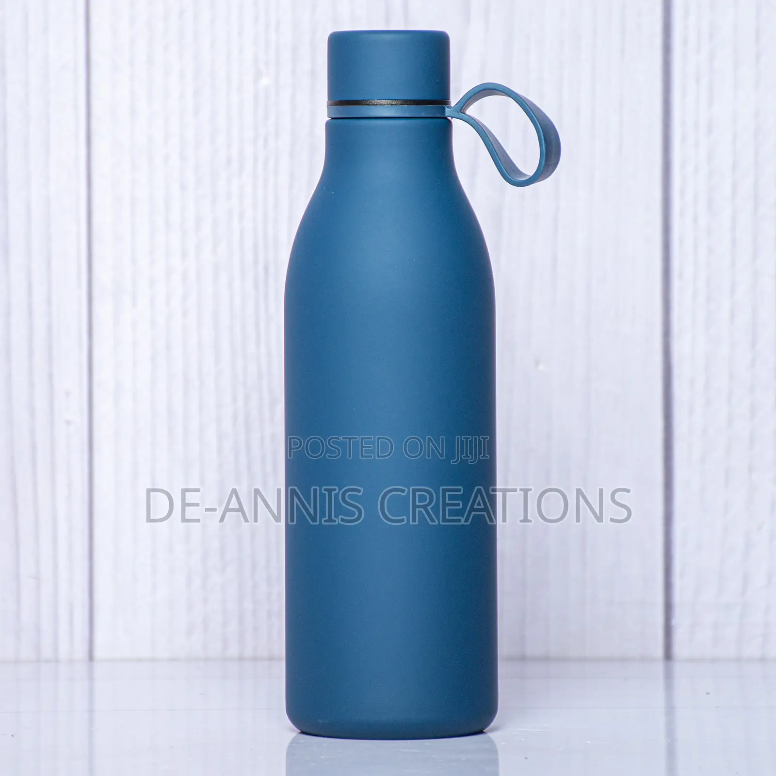 Navy Blue Thermal Bottle