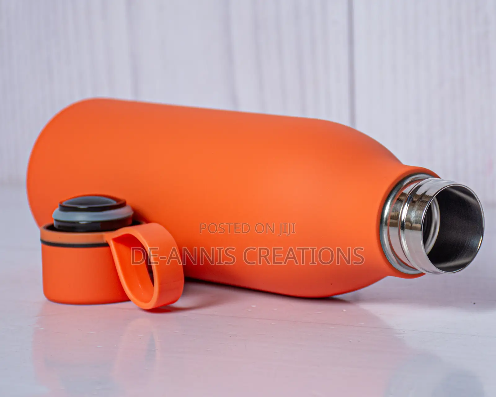 Orange Soft Skin Thermal Bottles