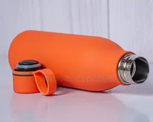 Orange Soft Skin Thermal Bottles