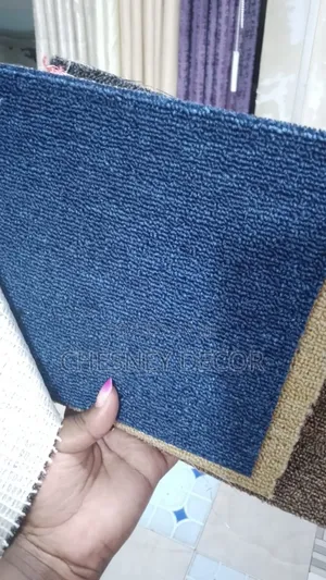 Ligh Blue 4mm Thickness Wall to Wall Carpets