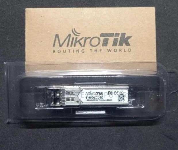 Mikrotik S-85dlc05d 1.25g Sfp Transceiver 850nm Dual Lc Conn