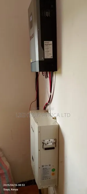 Amizar 5.12kwh Lithium Kit + 5.5kva Inverter+(6)650w Solar