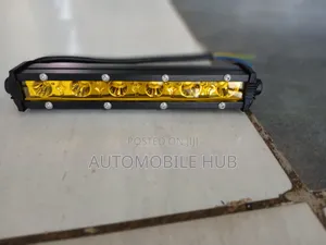 Led Spot Lights - 6.5 Inch Bar Light Yellow