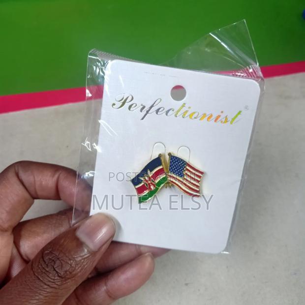 Kenya Israel and Kenya Usa Lapel Pins