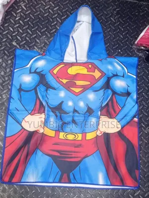 Cartoon Characters Kids Hooded Towels