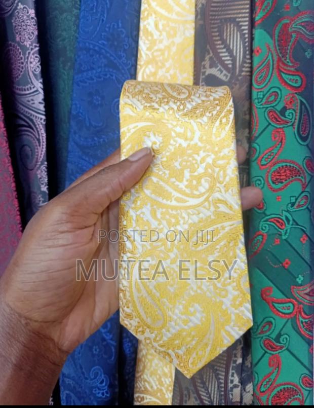 Yellow Executive Tie Sets - main view