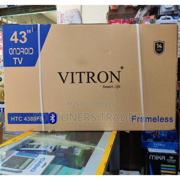 43 Inch Frameless Smart Android Full Hd Tv,Vitron - thumbnail 3