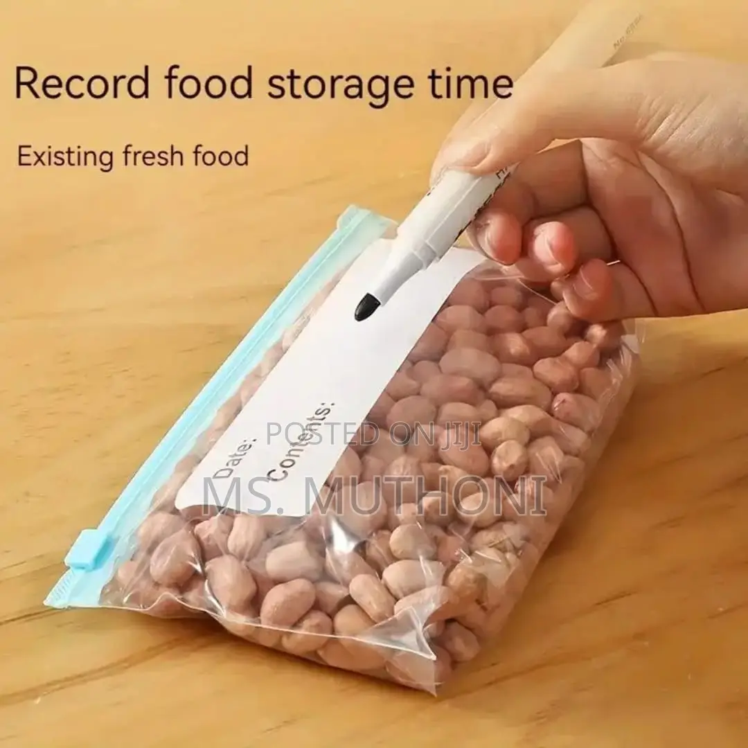*New Stock!!* Zipper Fridge Bag: 10pcs Set