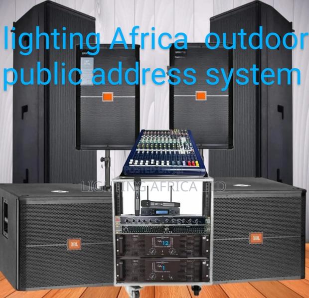 Powerful Outdoor Complete Public Address System