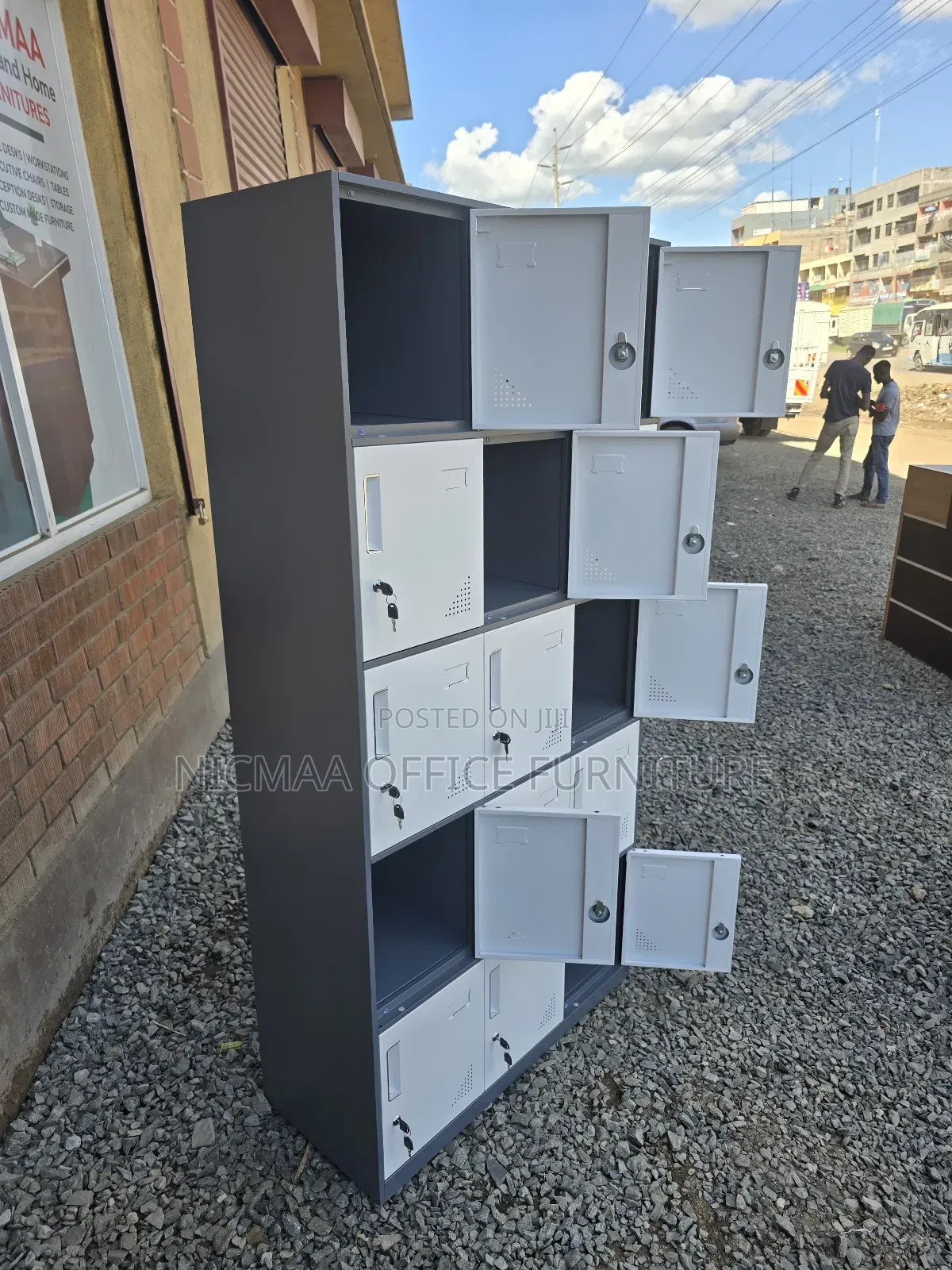 15-Cubes Stuff Office Cabinet