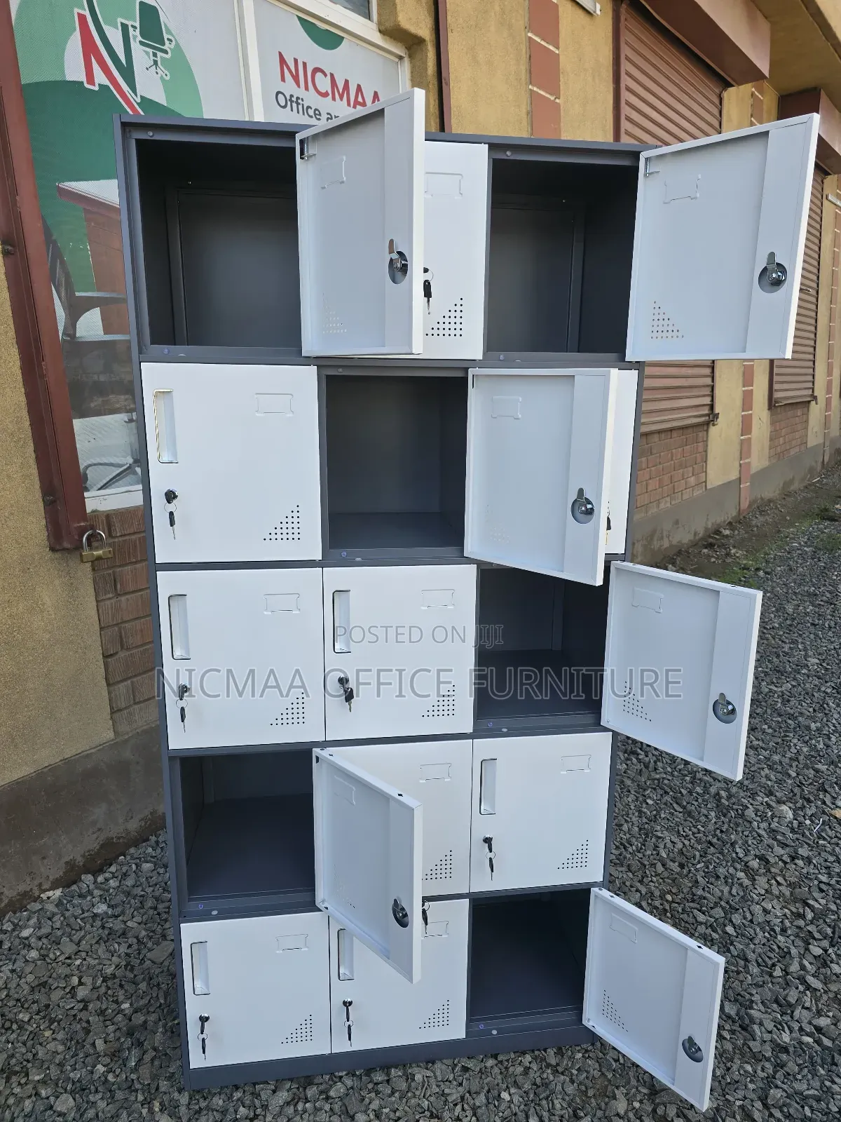 15-Cubes Stuff Office Cabinet