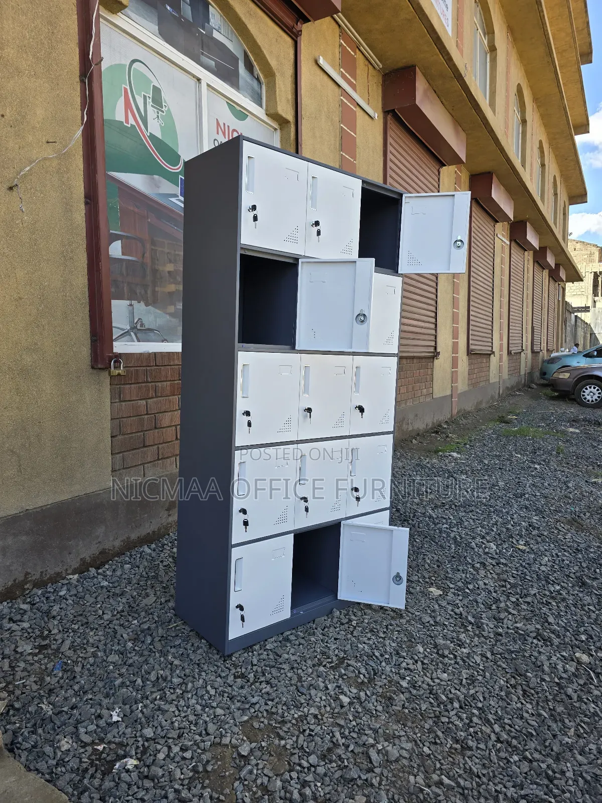 15-Cubes Stuff Office Cabinet