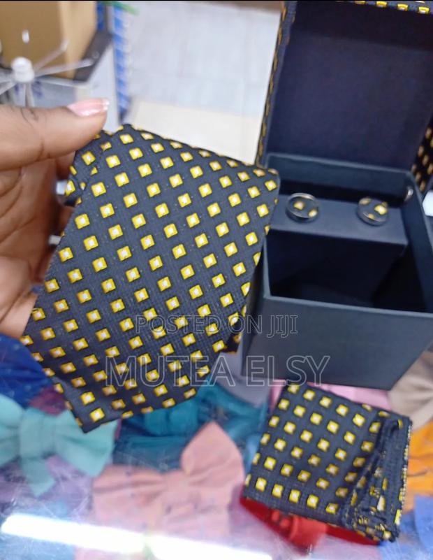Black Executive Tie Sets - thumbnail 4