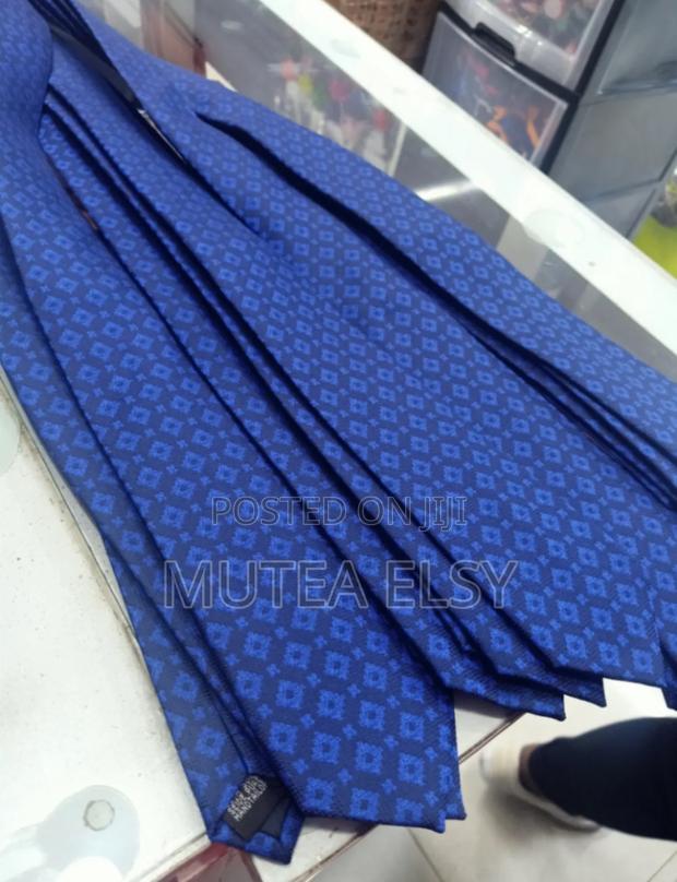 Royal Blue Executive Single Ties - main view