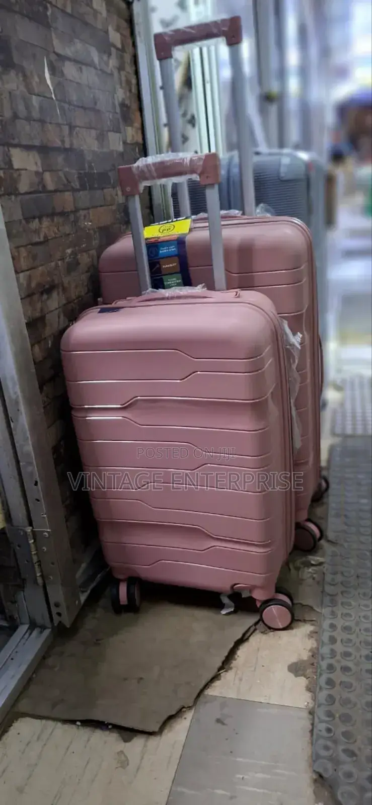2in1 Unbreakable Rubber Suitcase