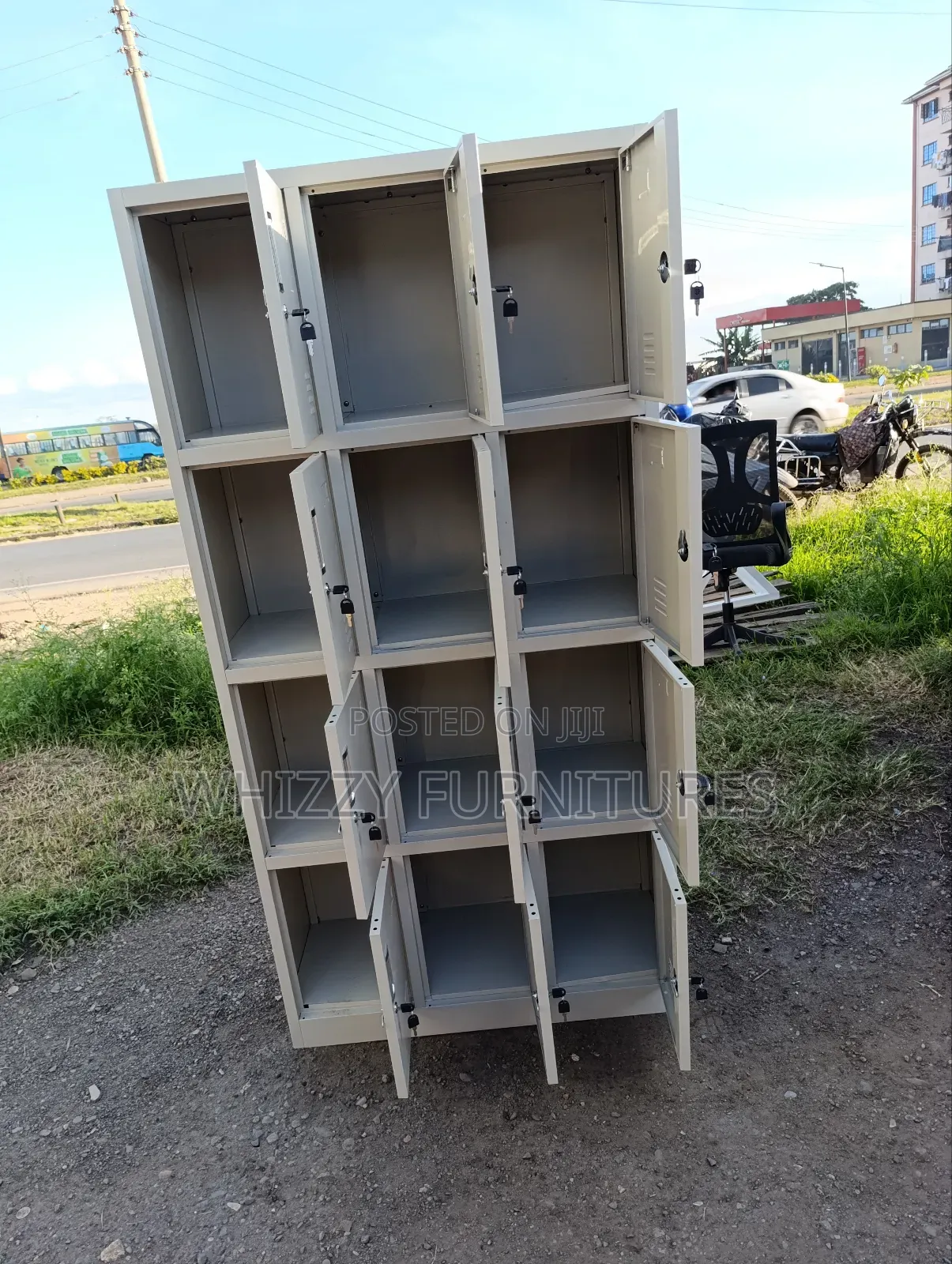 School Cabinet /Gym Cabinet (12door)