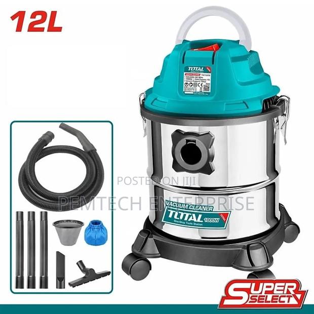 Vacuum Cleaner 12l-1000w Total Tvc12202 - thumbnail 3