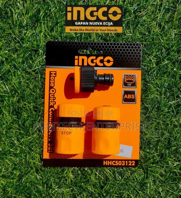 Set of 3 Ingco Washer Connectors - main view