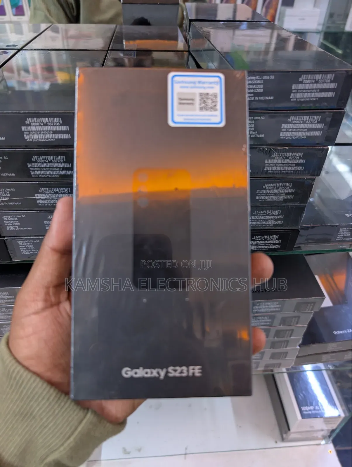 New Samsung Galaxy S23 FE 128 GB Black