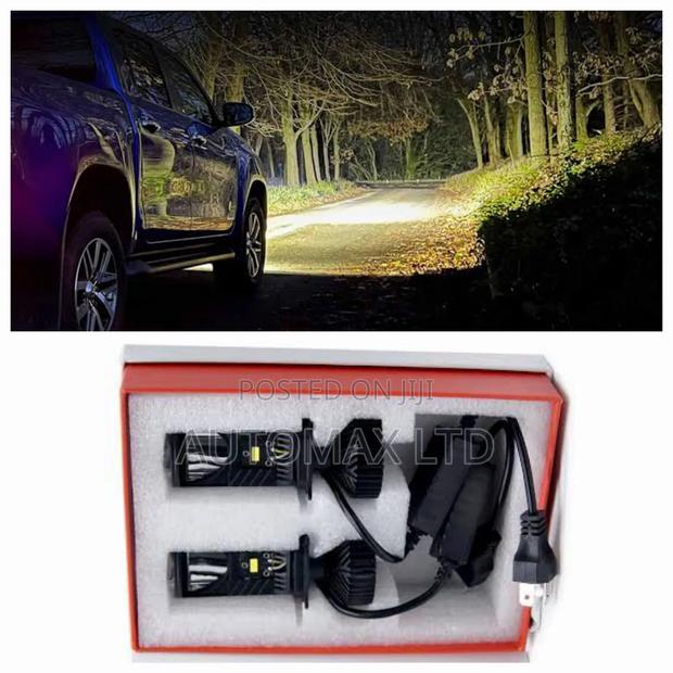 H4 Clear Vision Led Mini Projector Bulbs. For Nissan,Mazda,