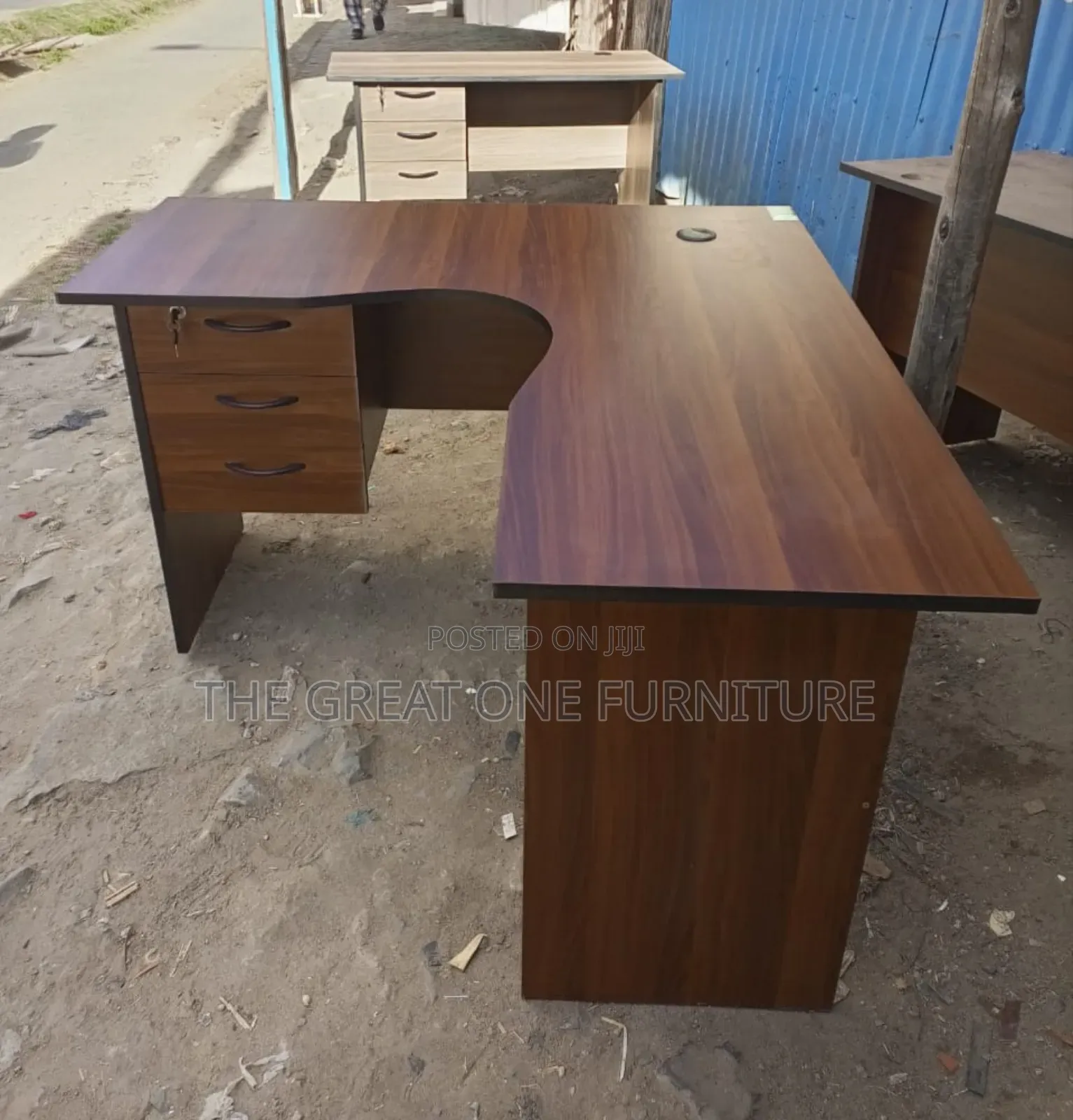 Brown Modern Office Desk Gv5rf