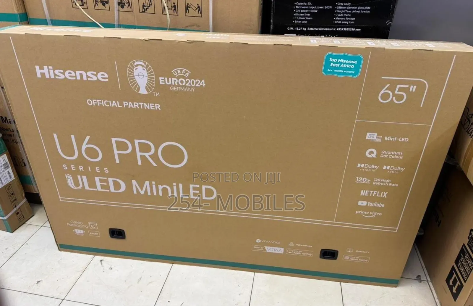 Hisense 65 Inch Uled Pro Mini-Led Tv 65u6n